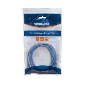 Intellinet Cable Patch Cat5e UTP 100% Cobre, RJ-45 Macho - RJ-45 Macho, 3 Metros, Azul