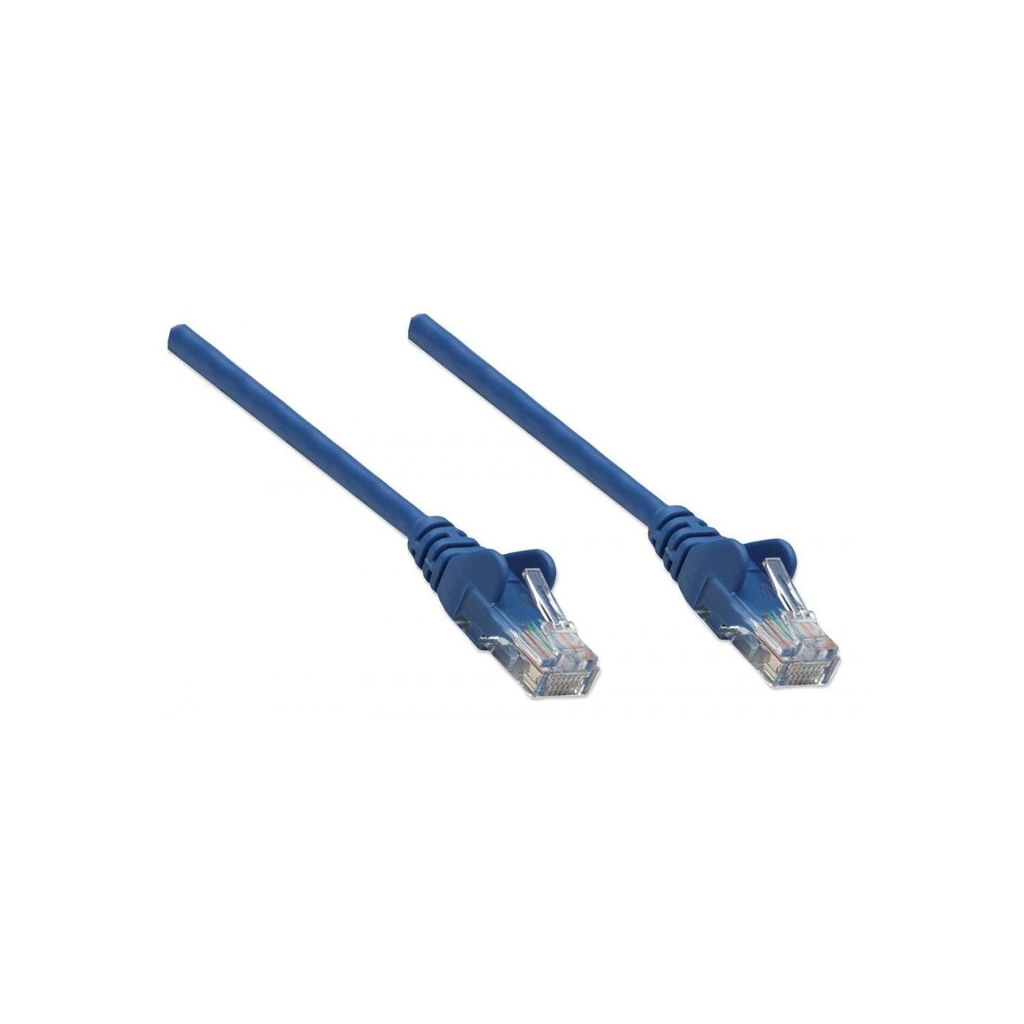 Intellinet Cable Patch Cat5e UTP 100% Cobre, RJ-45 Macho - RJ-45 Macho, 7.6 Metros, Azul