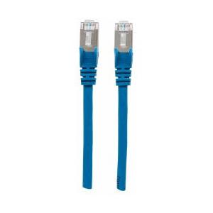 Intellinet Cable Patch Cat6a STP RJ-45 Macho - RJ-45 Macho, 90cm, Azul