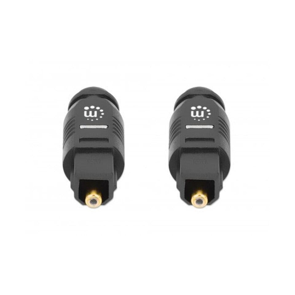 Manhattan Cable AUX Toslink Macho - Toslink Macho, 5 Metros, Negro