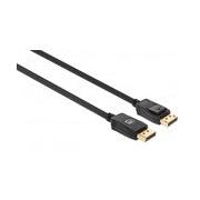 Manhattan Cable DisplayPort 1.4 Macho - DisplayPort Macho, 8K, 60Hz, 2 Metros, Negro