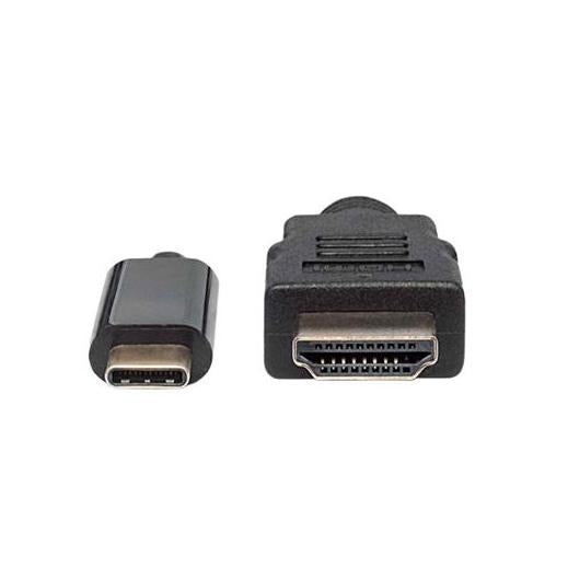 Manhattan Cable USB C Macho - HDMI Macho, 1 Metro, Negro