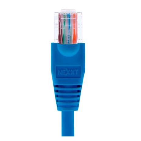 Cable de Conexión Red Nexxt Solutions Cat5e 100 MHz 7.62m 24 AWG Color Azul