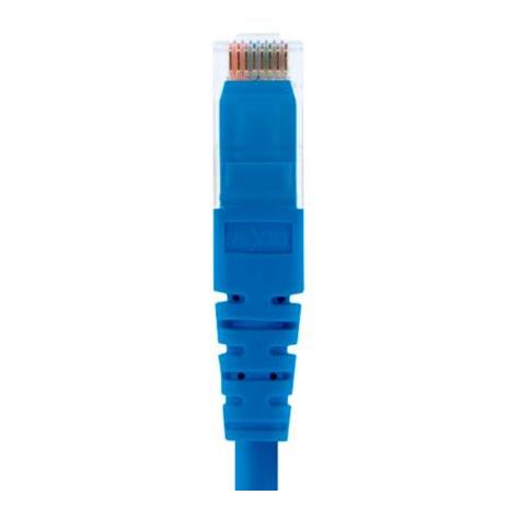 Cable de Conexion Red Nexxt Solutions UTP Cat6 30cm Color Azul
