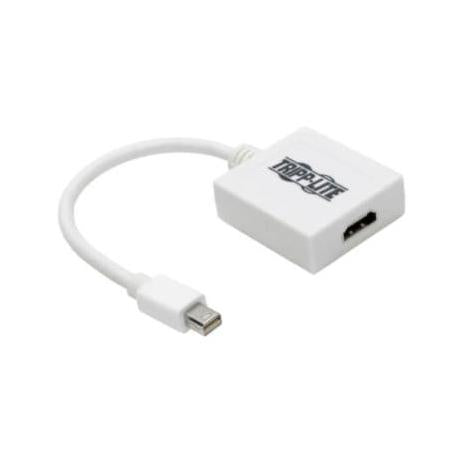 Tripp Lite by Eaton Cable Adaptador Mini DisplayPort Macho - HDMI Hembra, 15cm, Blanco