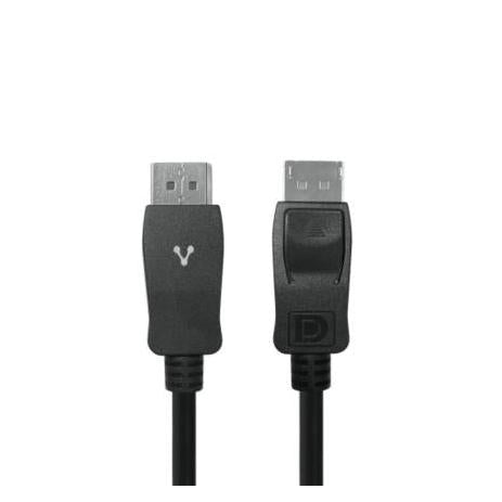 Vorago Cable DisplayPort Macho 1.4 - DisplayPort Macho 1.4, 4K, 60Hz, 2 Metros, Negro