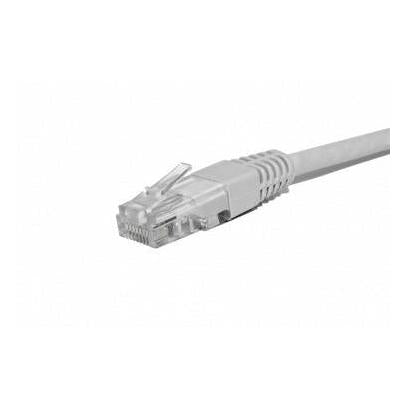 X-Case Cable Patch Cat5e UTP, RJ-45 Macho - RJ-45 Macho, 1 Metro, Gris