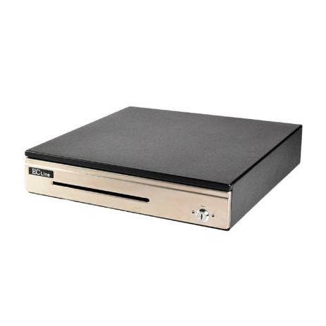 Cajón de Dinero EC Line EC-CD-100P, 7.3kg, Negro