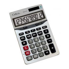 Celica Calculadora Científica CA-313, 12 Dígitos, Gris
