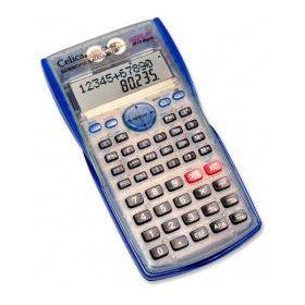 Celica Calculadora Científica CA-83, 240 Funciones, 12 Dígitos, Azul