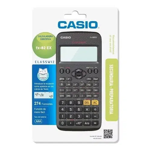 Calculadora Científica Casio Fx-82ex Classwiz 274 Funciones