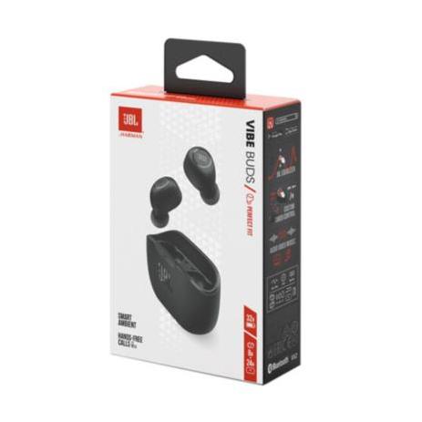 Audífonos Inalámbricos JBL Vibe Buds Control Táctil Micrófono Integrado Bluetooth Color Negro