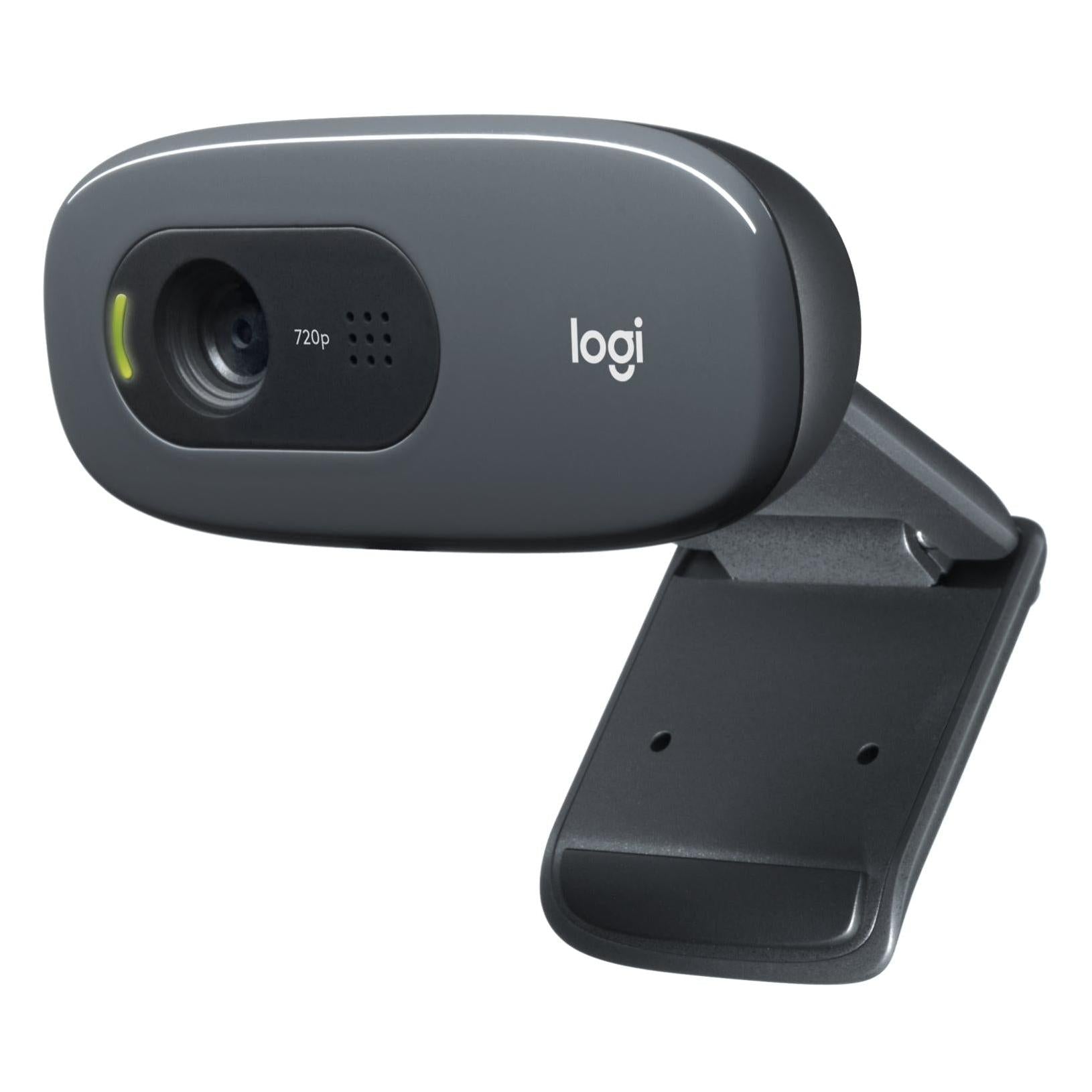 Cámara Web Logitech C270 HD 720p Plug-Play Micrófono Integrado Color Negro