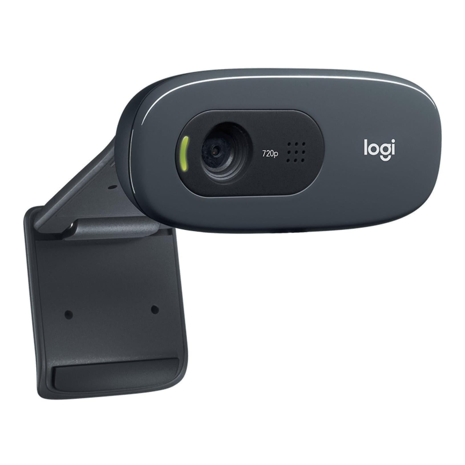 Cámara Web Logitech C270 HD 720p Plug-Play Micrófono Integrado Color Negro