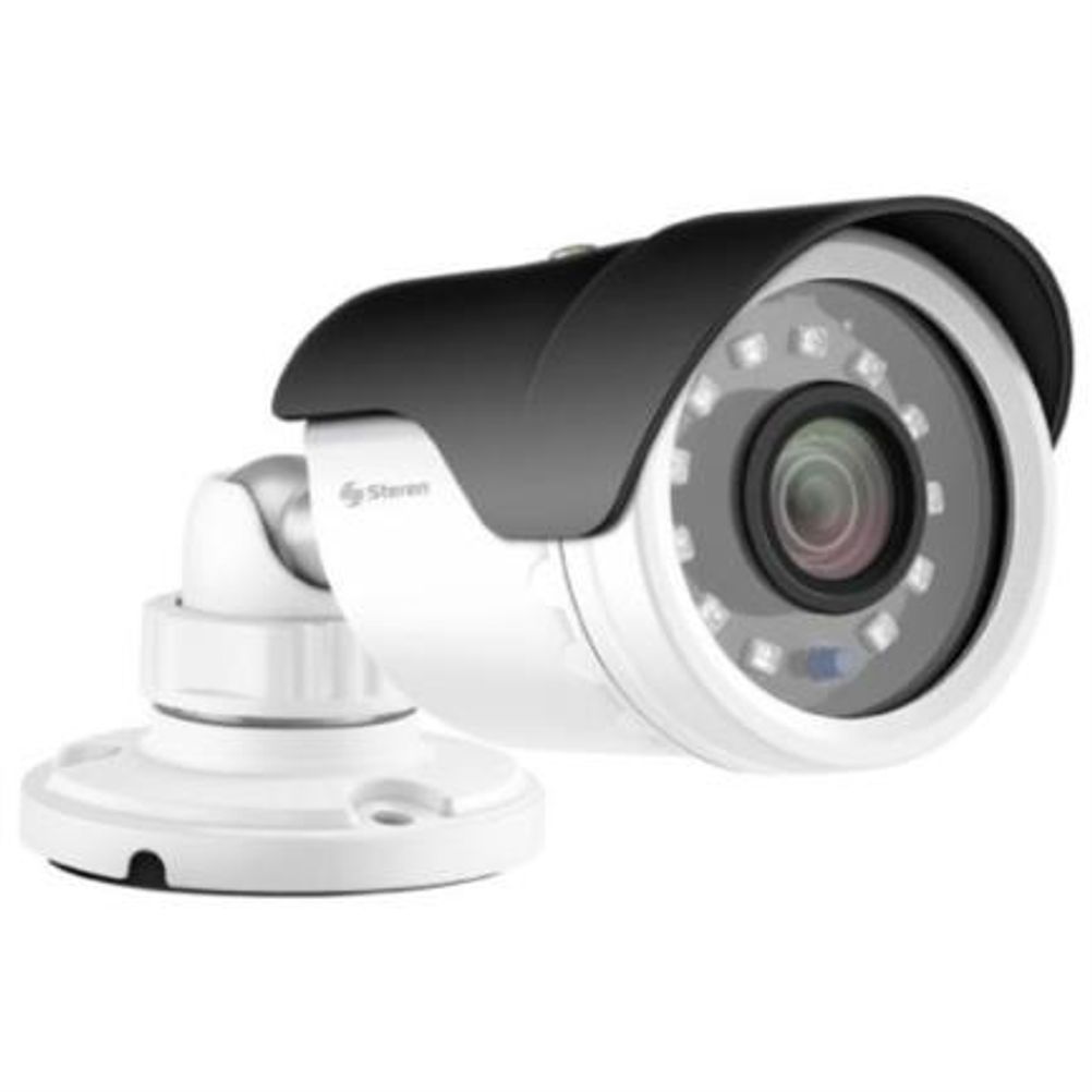 Cámara de seguridad CCTV digital Full HD, tipo mini bala, tetrahíbrida, metálica