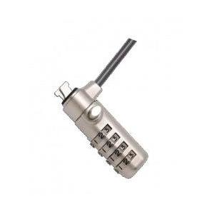 Manhattan Candado de Combinación para Laptops 440493, 1.8 Metros, Gris