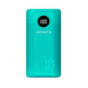 Cargador Portátil Adata P10000QCD, 10.000mAh, Verde