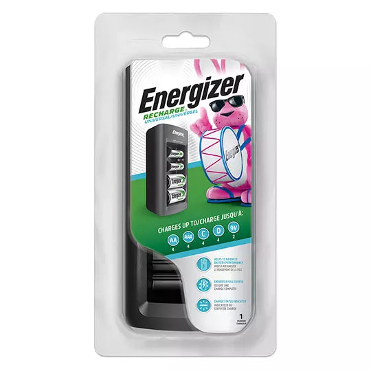 Cargador Universal Energizer.