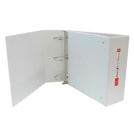 Carpeta Acco Brillante 3" Aro "O" Tamaño Carta Color Blanco