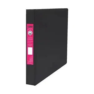 Carpeta de Vinil con Arillo Redondo 361 O3, 1'', hasta 100 Hojas de Tamaño Carta, Negro- Acco