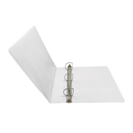 Carpeta Panorámica Kyma de Vinil Tamaño Carta 2" Aro en "D" Blanca
