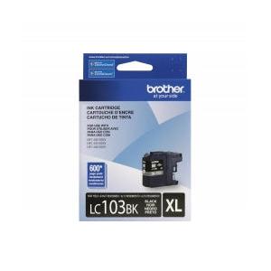 Cartucho Brother LC103BK Negro, 600 Páginas