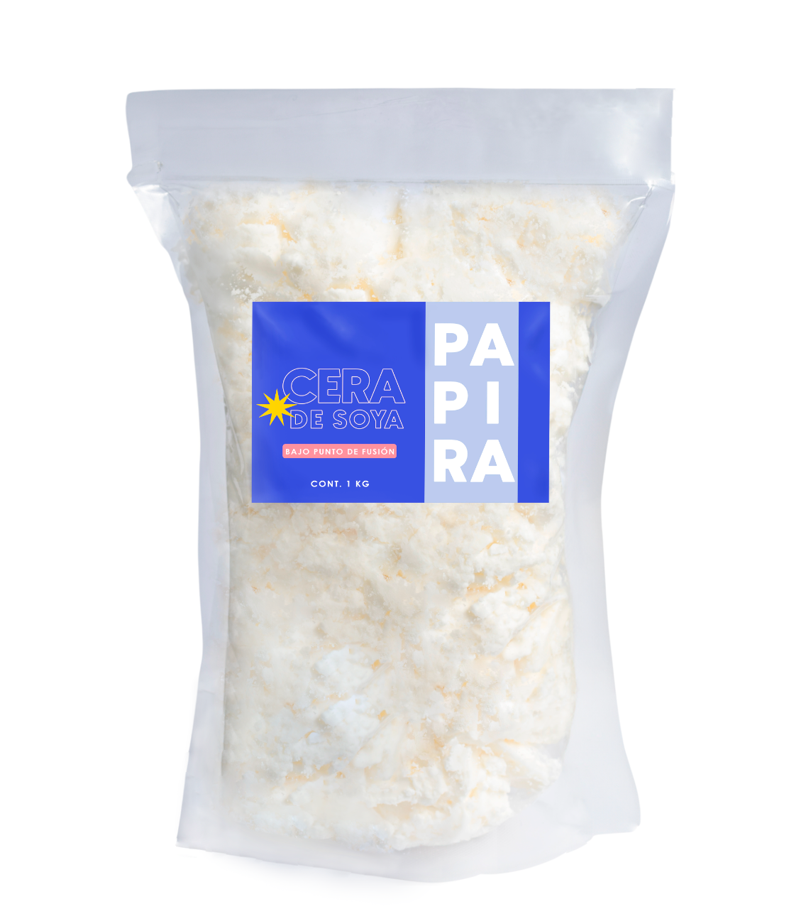 Cera De Soya Papira Bajo Punto De Fusión