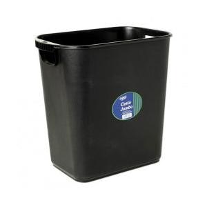 Sablon Cesto Jumbo para Basura 8025NE, 26 Litros, Negro