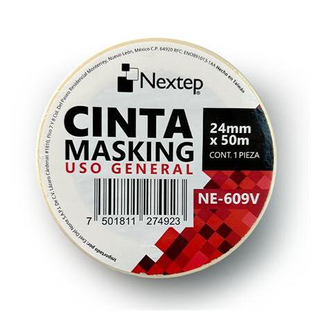 Cinta Masking Nextep Uso General 24mm x 50mts