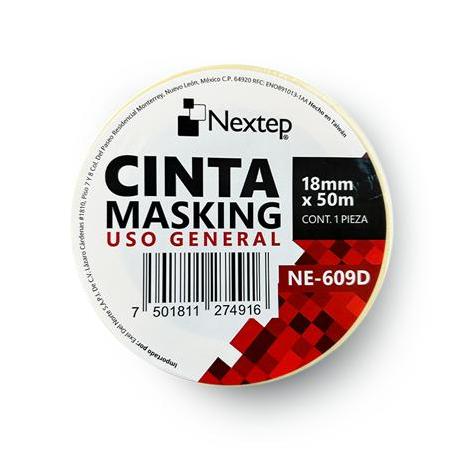 Cinta Masking Nextep Uso General 18mm x 50mts
