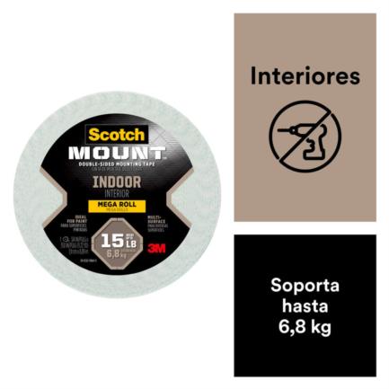 Cinta de Montaje Duplex Blanco 3M
