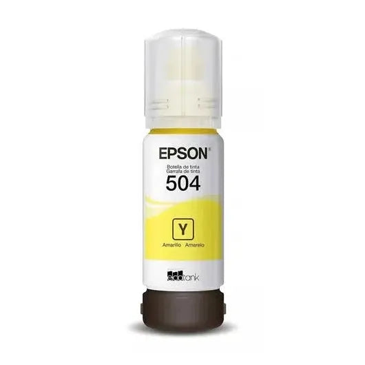 Kit 3 Tintas para Impresora Epson T504 Ecotank Tinta Continua L4150 L4160