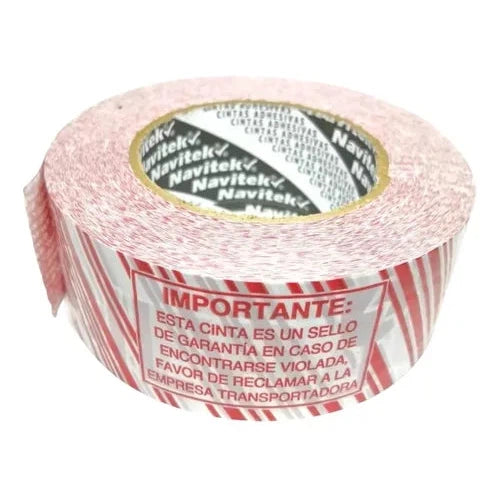 Cinta Adhesiva Empaque Frágil Navitek 48 Mm X 150 Mts 12 Pzs
