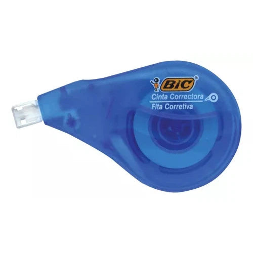Cinta Correctora Bic Blanca 12 M X 4.2 Mm 6 Piezas