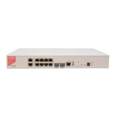 Cortafuegos SMB H3C SecPath F100-C-A2 Firewall Appliance Overseas Version 1.2 Gbps 10 x GE + 2 x SFP