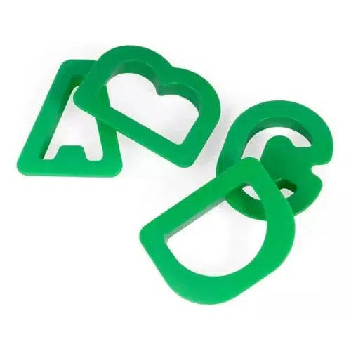 Moldes Para Pasta Francesa Plastilina Jovi Letras 28 Piezas