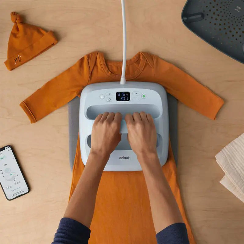 Plancha para Sublimar Cricut Easypress 3 Zen Azul 9" X 9" 120v