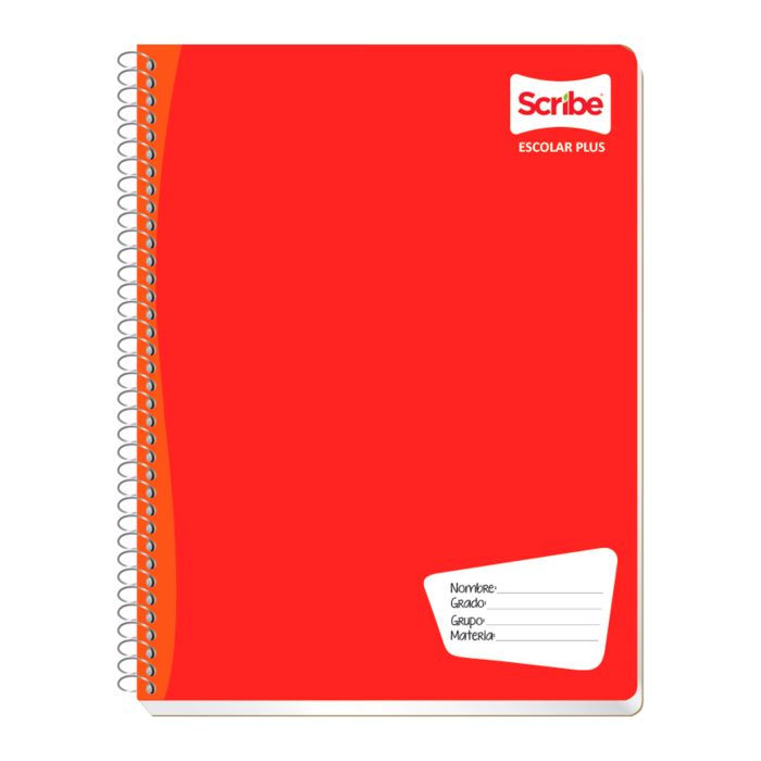 Cuaderno Scribe Profesional Escolar Blanco 100 Hojas