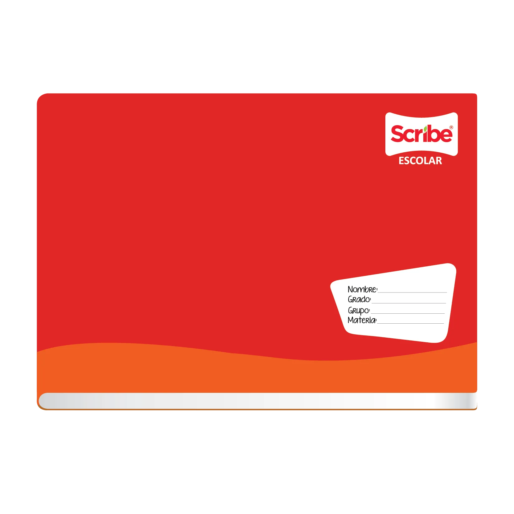 Cuaderno Scribe Grapado Tipo Italiano Pasta Dura Papel Bond Rayado 100 Hoja(s)