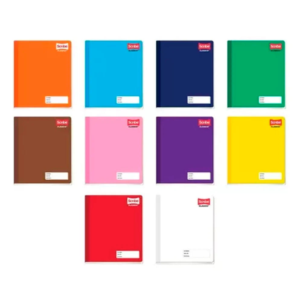 CUADERNO SCRIBE PROFESIONAL COSIDO CLASICO RAYA 100HJS