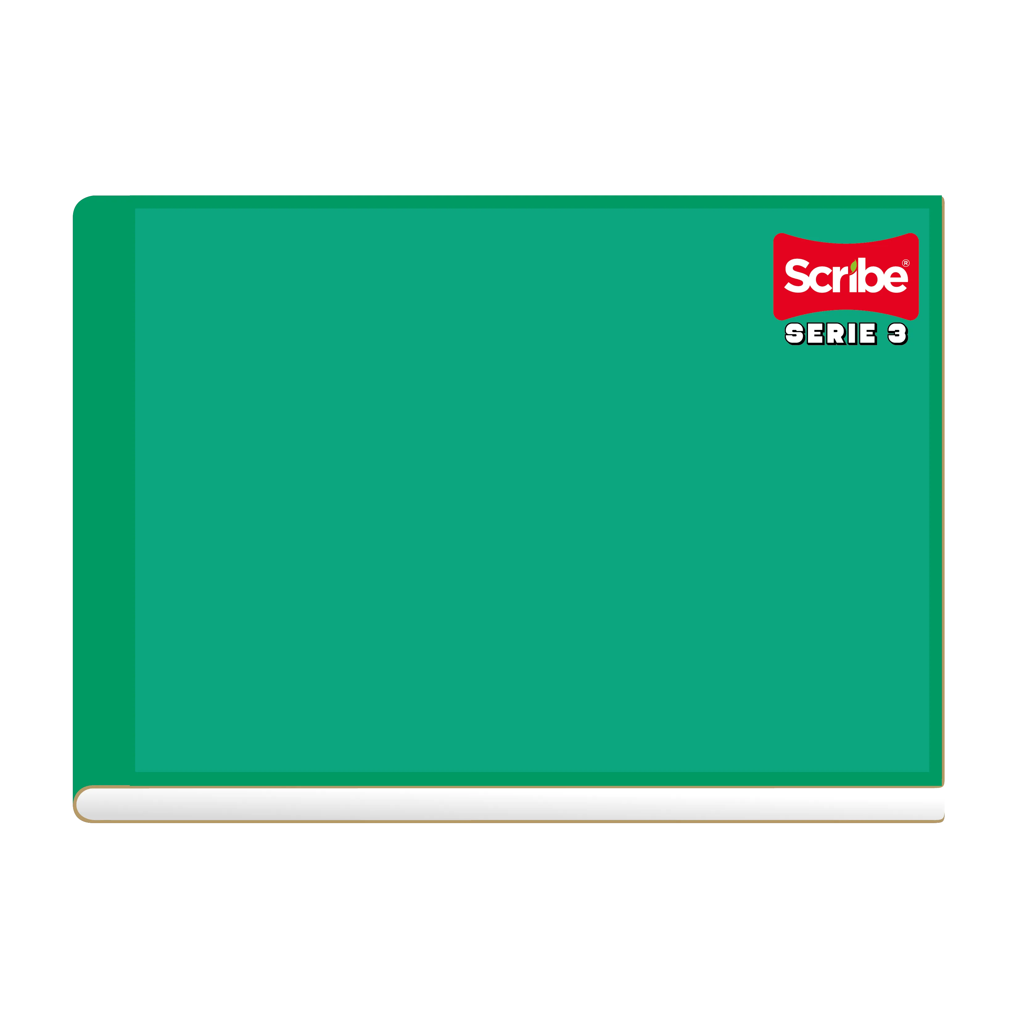 Cuaderno Scribe Cosido Italiano Raya Serie III 100 Hojas Hojas