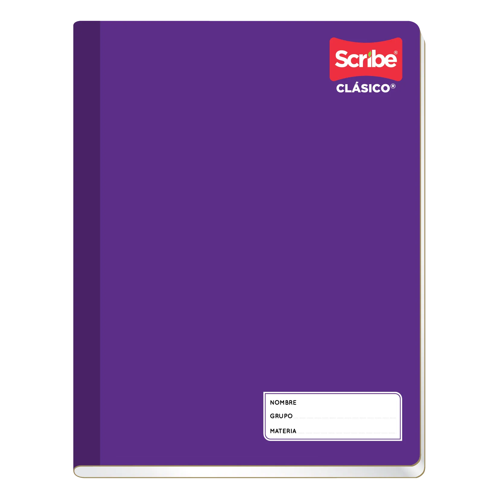 Cuaderno Profesional Cosido Scribe Clasico Doble Raya 100 Hojas