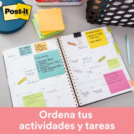Notas Post-It 7.6X7.6 C/5 - Blocks 100Hjs C/U