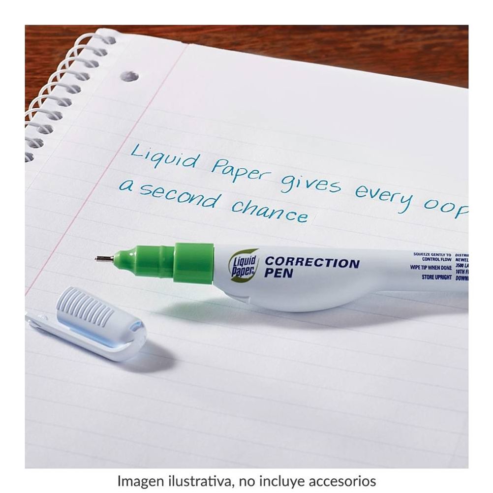 Corrector Lápiz Papermate Tipo Pluma Líquido 7ml 6 Pieza (s)