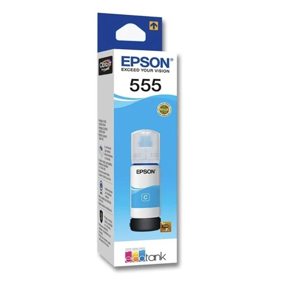 Tinta Epson T555 Cian 6300 Página(s) L8160, L8180