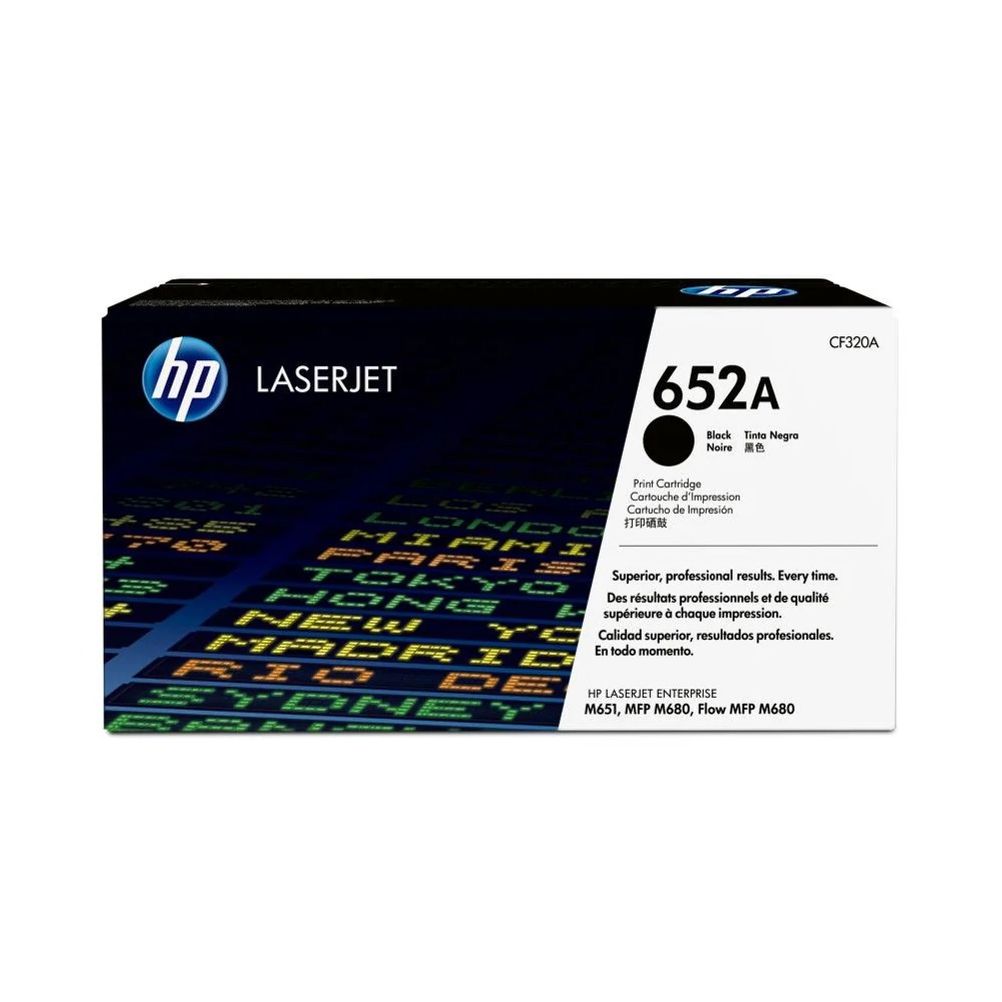 Cartucho de Toner HP 652A Negro 11500 Pagina(s) HP LaserJet Enterprise M651, M680