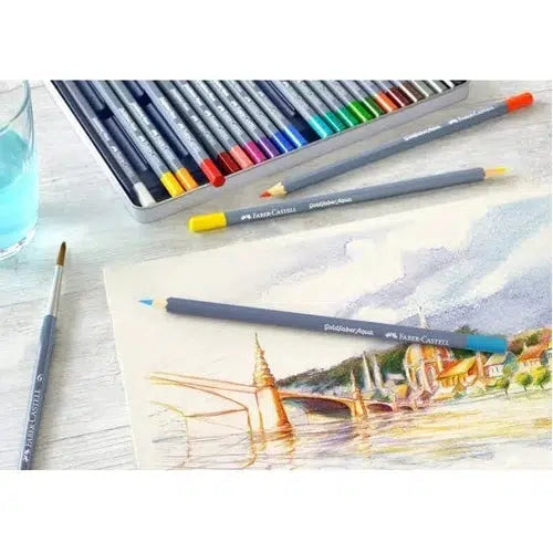 Faber Castell Lápices Colores Acuarelables Goldfaber Aqua 36