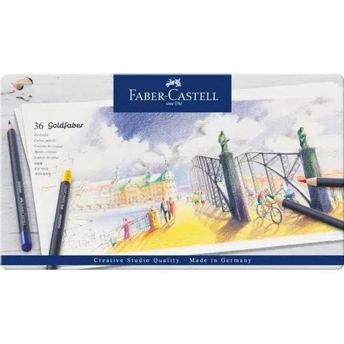 Colores Faber Castell Lápices Profesional Goldfaber 36 Pz