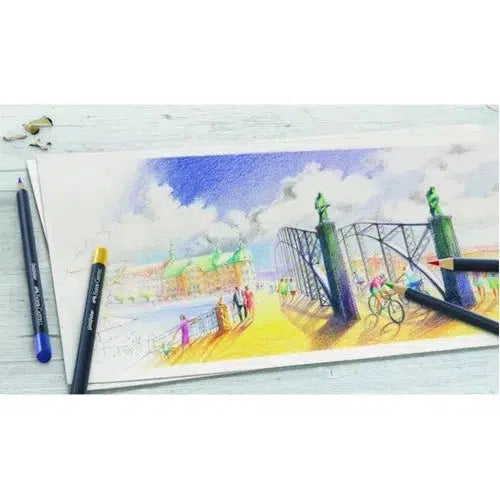 Colores Faber Castell Lápices Profesional Goldfaber 36 Pz