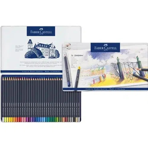 Colores Faber Castell Lápices Profesional Goldfaber 36 Pz